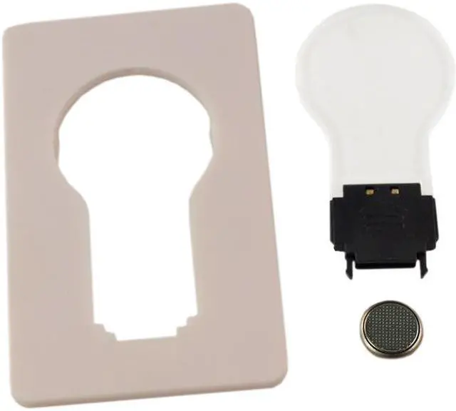 Alt view image 2 of 4 - Trisonic TS-LED001-W LED Pocket Credit Card Torchlight With 3V Battery A Built In Stand And A White Finish