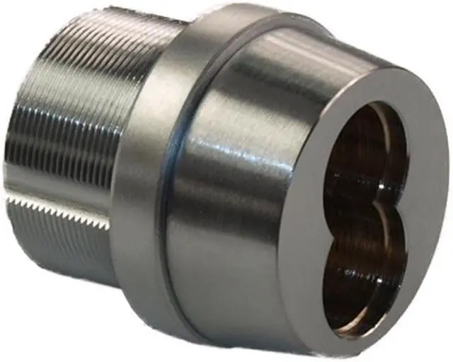 Main image of Ilco R28407-2-26D Satin Chrome Interchangeable Small Format 7 Pin Tapered Head IC Core Mortise Housing With Adams Rite Cam (CORE SOLD SEPERATELY)