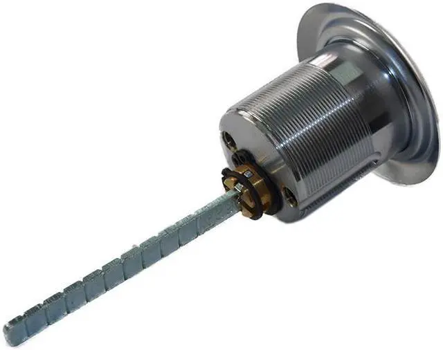 Alt view image 2 of 3 - Ilco R28207-9-26D Satin Chrome Interchangeable Small Format 7 Pin Thin Head IC Core Rim Housing With Adams Rite Cam (CORE SOLD SEPARATELY)