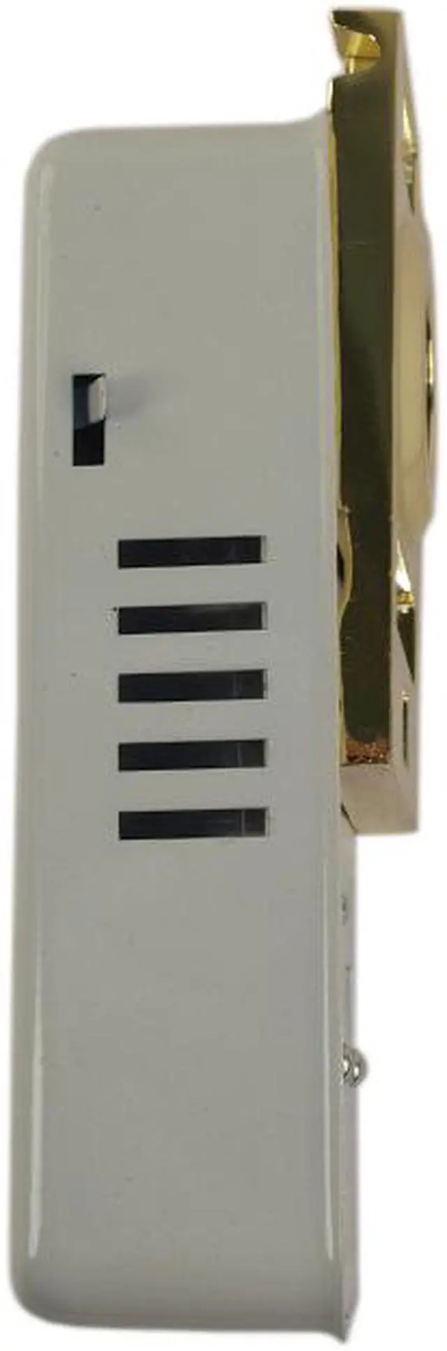 Alt view image 2 of 3 - Ultra 97476 Polished Brass Door Viewer And Non Electric Chime Combination