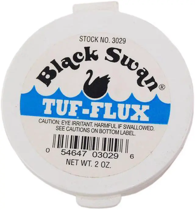 Alt view image 2 of 2 - Black Swan, 3029, 2 OZ Tuf-Flux Soldering Paste, For Use On All Metals Except Aluminum