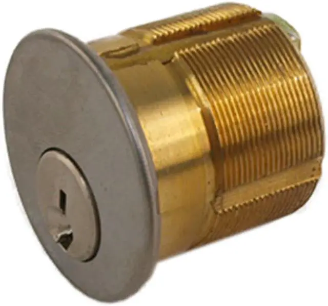 Alt view image 4 of 5 - Ultra (Like Marks 91A/26D) 96935SMR Satin Chrome 26D Right Hand Heavy Duty Mortise Entry Lockset, Surface Mounted Screw-on Knobs Lock Set