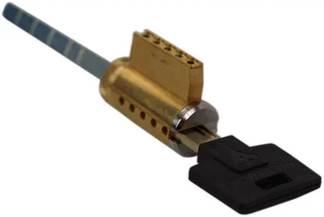 Main image of Mul-t-lock Cylinder For Schlage / Arrow D, E, F Single Cylinder Deadbolt, Satin Chrome 26D, HIGH SECURITY, 006 KEYWAY