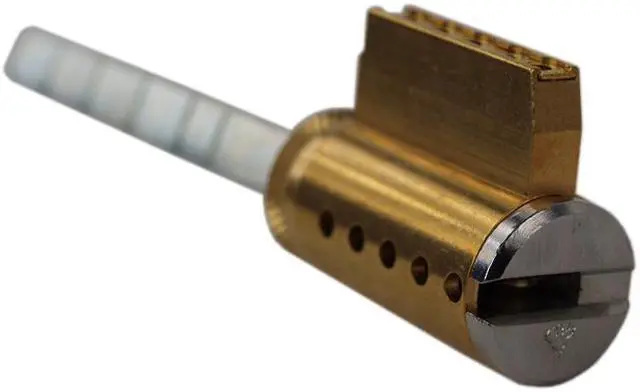 Alt view image 2 of 4 - Mul-t-lock Cylinder For Schlage / Arrow D, E, F Single Cylinder Deadbolt, Satin Chrome 26D, HIGH SECURITY, 006 KEYWAY