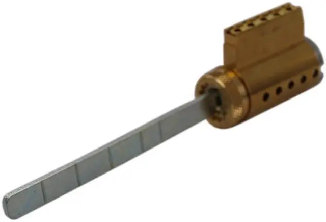Alt view image 3 of 4 - Mul-t-lock Cylinder For Schlage / Arrow D, E, F Single Cylinder Deadbolt, Satin Chrome 26D, HIGH SECURITY, 006 KEYWAY