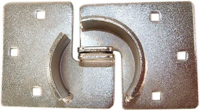 Main image of Guard Security, 2010HASP, Shackless Padlock Security Chrome Heavy Duty Hasp For 2010 American Lock A2000 Hockey Puck Lock