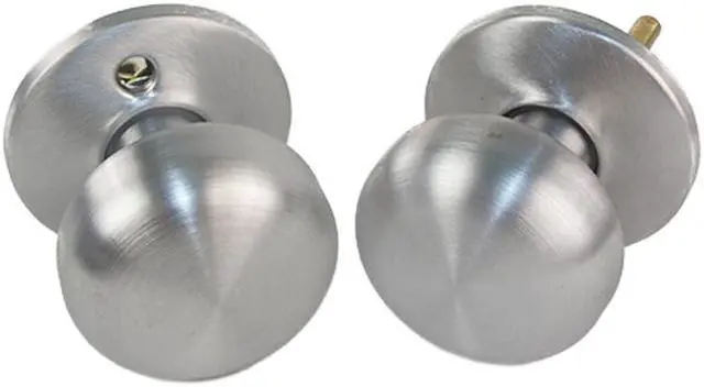 Main image of Progressive, K6220/26D, Satin Chrome Knob / Rose Assembly Kit Thru Bolted, Replacement K9220 For Marks Mortise 22AC Knobs, Iron Gate Door Lock