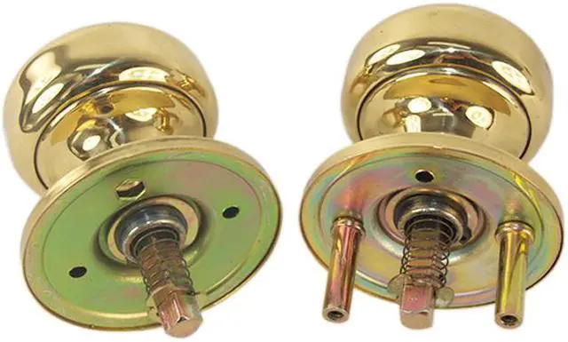 Alt view image 2 of 2 - Progressive, K6220/3, Solid Brass Knob / Rose Assembly Kit Thru Bolted, Replacement K9220 For Marks Mortise 22AC Knobs, Iron Gate Door Lock