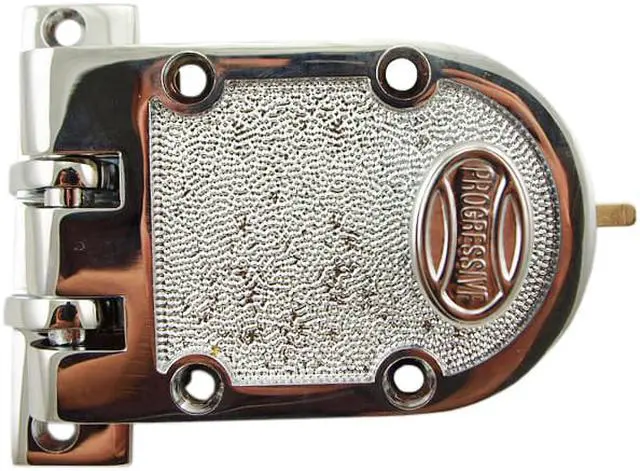 Alt view image 7 of 7 - Progressive, 1776/26, Grade 1 Jimmy Proof Deadlock Deadbolt Single Cylinder Lock Set, Polished Chrome (US26)