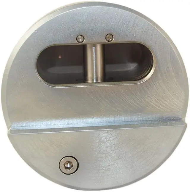 Alt view image 5 of 7 - Mul-T-Lock, TR100, (Like American Lock A2000) 2-7/8" Shackleless Steel Round Padlock Lock, Hockey Puck Style, HIGH SECURITY, INTERACTIVE + 206 KEYWAY