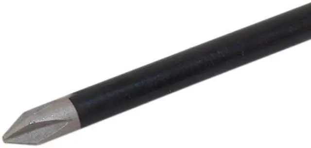Alt view image 2 of 3 - Tuff Stuff, 53113, #1 X 10" Long Shaft Phillips Screwdriver Screw Driver