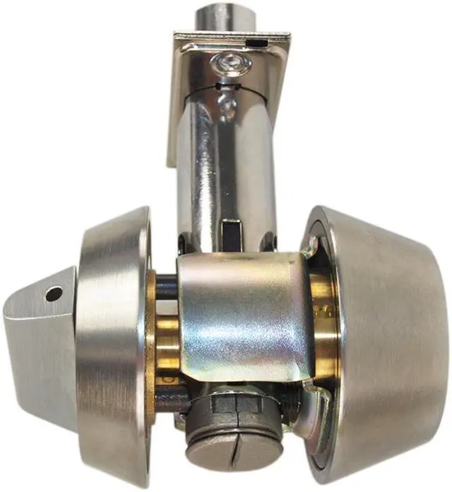 Alt view image 6 of 7 - Mul-t-lock HD1-26 Satin Chrome, Hercular Single Cylinder Deadbolt with Thumb Turn, HIGH SECURITY, 006 KEYWAY