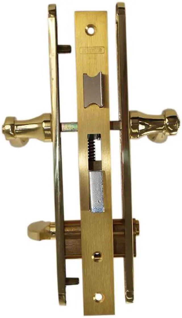 Alt view image 3 of 7 - Marks Thinline Slim Line, 2750B/3, Brass, Left Hand Mortise Lever Entry, Lockset, Lock Set, Single Cylinder