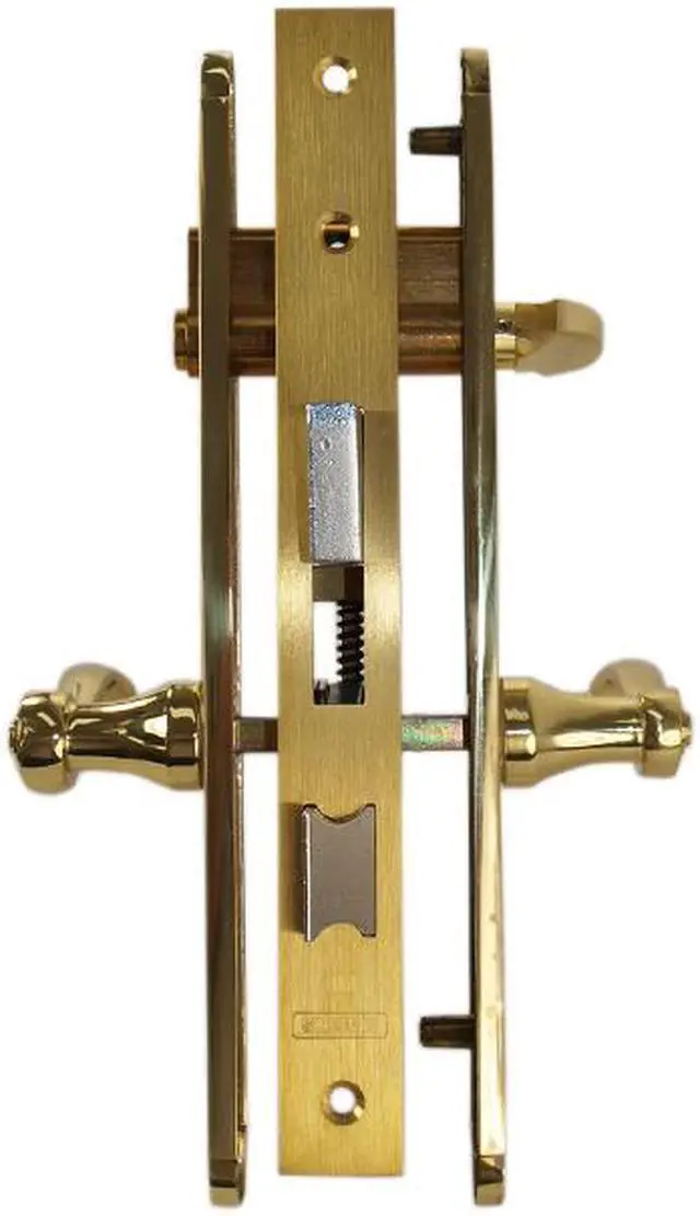 Alt view image 7 of 7 - Marks Thinline Slim Line, 2750B/3, Brass, Left Hand Mortise Lever Entry, Lockset, Lock Set, Single Cylinder