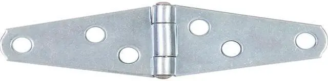Main image of Tuff Stuff 86363 Zinc Plated 3" Standard Duty Strap Hinges With Screws (1 Pair)