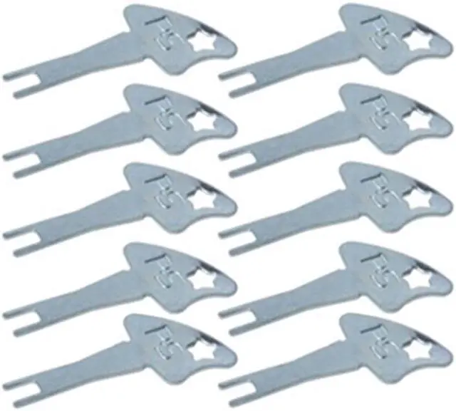 Alt view image 2 of 3 - Pass & Seymour 500K Locking Light Switch Key, For Heavy Duty Locking Switch "I" Series (10 Keys Per Pack)