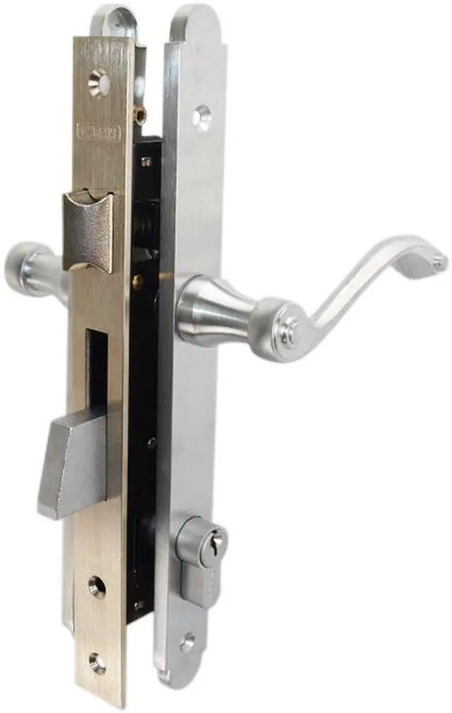 Main image of Marks Thinline Slim Line, 2750C/26D, Satin Chrome, Left Hand Double Cylinder Mortise Lever Entry, Lockset, Lock Set