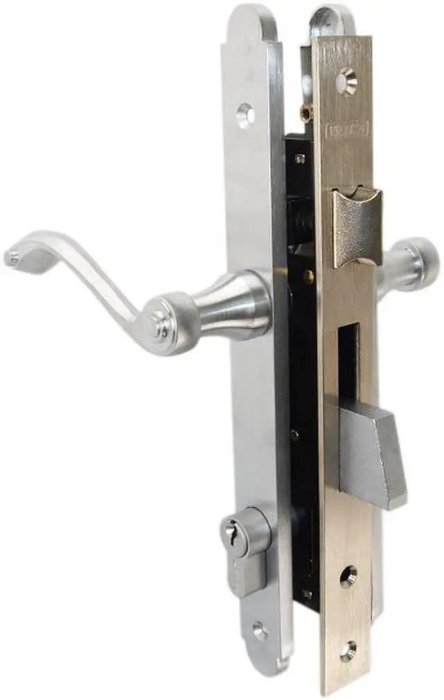 Main image of Marks Thinline Slim Line, 2750C/26D, Satin Chrome, Right Hand Mortise Lever Entry, Lockset, Lock Set, Double Cylinder