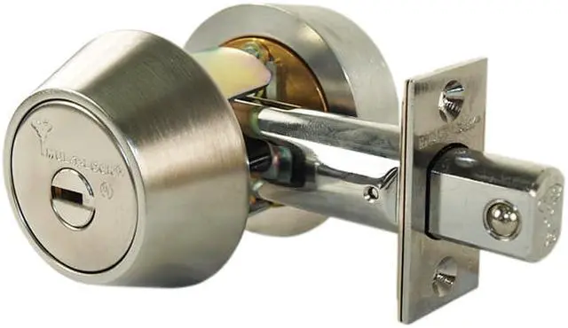 Alt view image 5 of 7 - Mul-t-lock, HDC-26-206, Satin Chrome, Hercular Double Cylinder Captive Key Deadbolt, HIGH SECURITY, INTERACTIVE + 206 KEYWAY