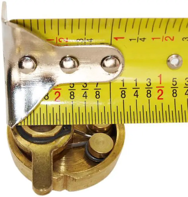 Alt view image 3 of 5 - Ilco 705-04-11 Mortise Lock Thumb Turn Knob Disc Long Throw