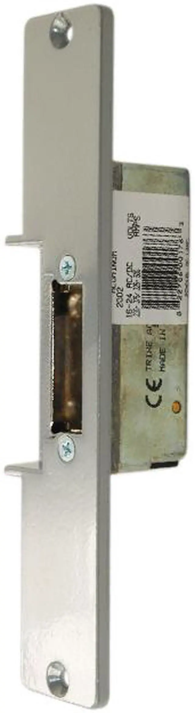 Alt view image 3 of 4 - Trine 2002 Aluminum Electric Door Strike 7-15/16” x 1-7/16 With Adjustable Latch And 16 - 24 Volt AC/DC