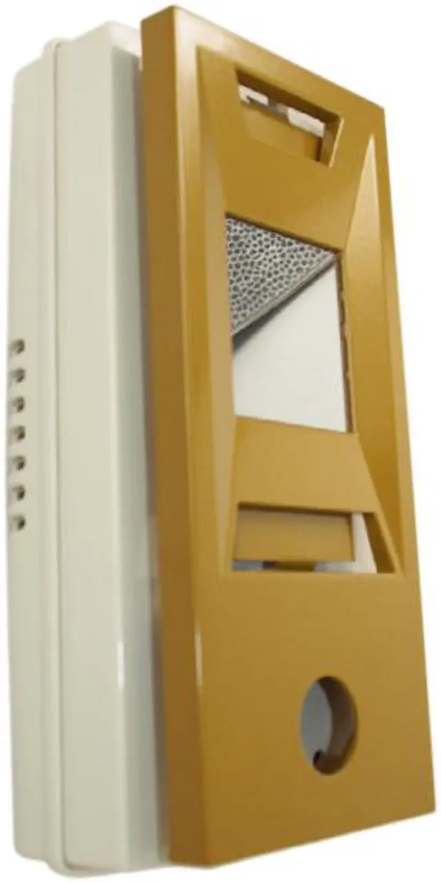 Alt view image 2 of 5 - AF Florence - Auth Chimes, 689106, Gold Lacquer, Door Viewer And Non Electric Chime Combination, Chime Door Viewer
