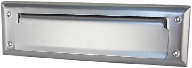 Main image of Tuff Stuff 103DC Satin Chrome 26D 10" X 3" Mail box Letter Slot In Door or Wall