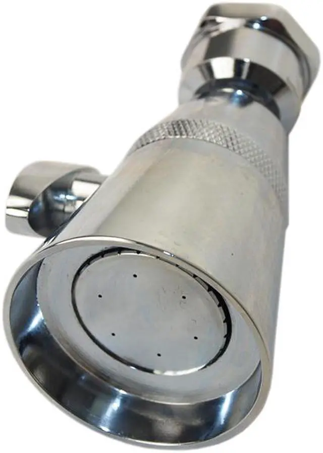 Main image of Aqua Plumb C0202 Chrome Plated Adjustable Spray Shower Head With A 1-3/4" Face Size