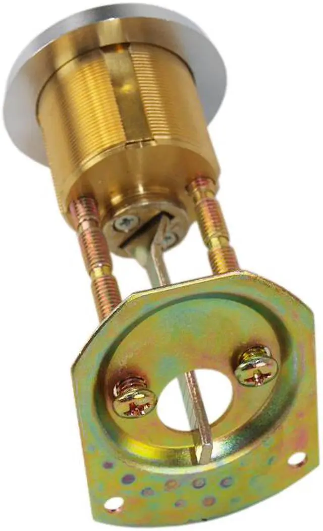 Alt view image 3 of 7 - MUL-T-LOCK Junior - Rim/Mortise 1-1/8" Cylinder (Rimo) Combo (Interchangeable) Solid Brass Construction, HIGH SECURITY, 008 KEYWAY, Satin chrome US26D Finish