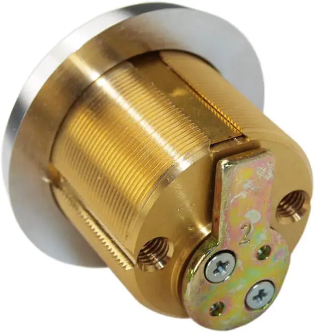 Alt view image 6 of 7 - MUL-T-LOCK Junior - Rim/Mortise 1-1/8" Cylinder (Rimo) Combo (Interchangeable) Solid Brass Construction, HIGH SECURITY, 008 KEYWAY, Satin chrome US26D Finish