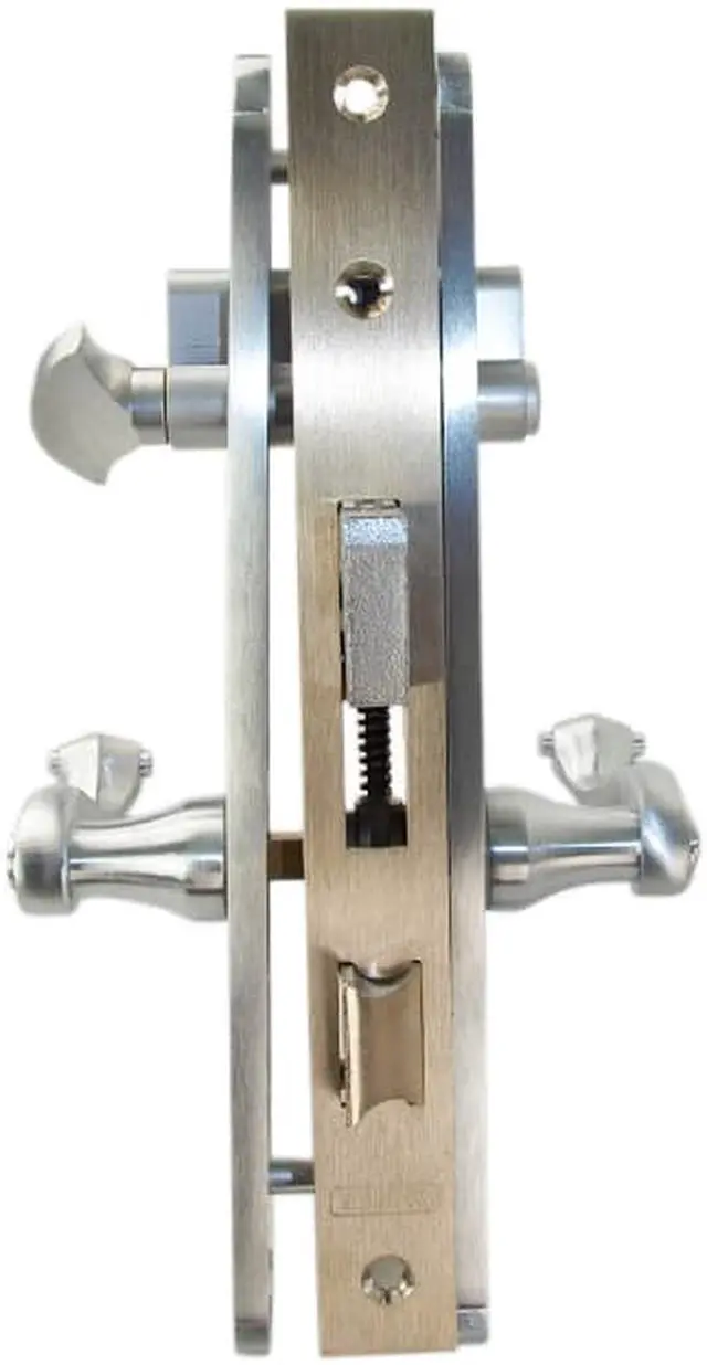 Alt view image 6 of 7 - Marks Thinline Slim Line, 2750B/26D, Satin Chrome, Right Hand Mortise Lever Entry, Lockset, Lock Set, Single Cylinder