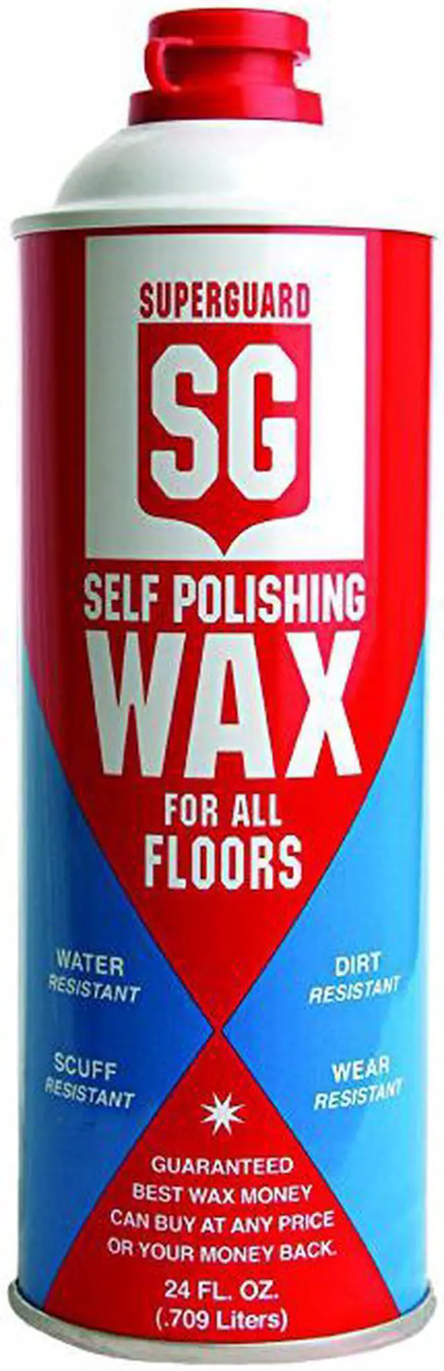 Main image of Safeguard 801 24 OZ Fluid Ounce Industrial Strength Self Polishing Floor Wax For All Floors
