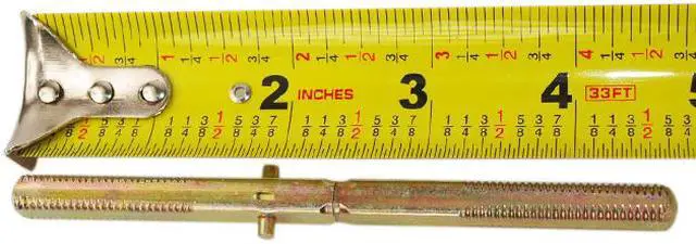 Alt view image 4 of 4 - Em-D-Kay 48 (Like Marks Metro K9290/3 Knob Kit) Polished Brass 2-1/4" Solid Door Knob Set With Split Spindle For Marks Metro Surface Mount Mortise Lockset & More