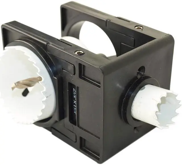 Main image of Tuff Stuff, 90004, Bi Metal Hole Saw Door Lock Installation Kit for Metal & Wood Doors with Guide