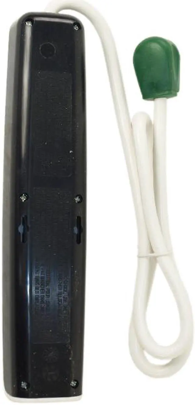 Alt view image 2 of 3 - Go Green Power GG-13103USB 3 Outlet Surge Protector with 2 USB Ports and 3' Foot Extension Cord Features Child Outlet Safety Covers