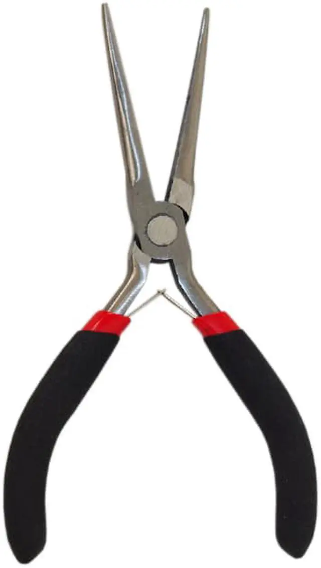 Alt view image 2 of 3 - Tuff Stuff, 95161, 5", Needle Nose Mini Plier, Tuff Grip Handles
