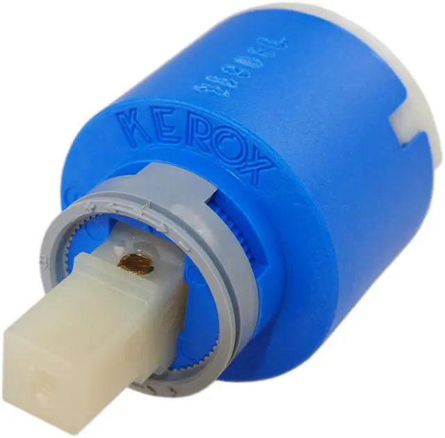 Alt view image 7 of 7 - Genuine OEM Gerber 97-013 92-298 Hardwater Replacement Shower Ceramic Disc Cartridge With Temperature Limit Stop Pressure Balance Cartridge For 49-600/800
