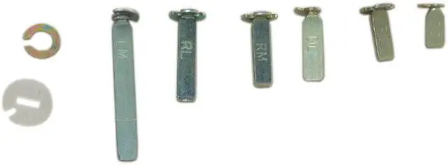 Alt view image 5 of 6 - Ilco 15995SC-04 Satin Brass US4 Solid Brass Replacement Key-In-Deadbolt Cylinder Lock With Schlage SC1 Keyway