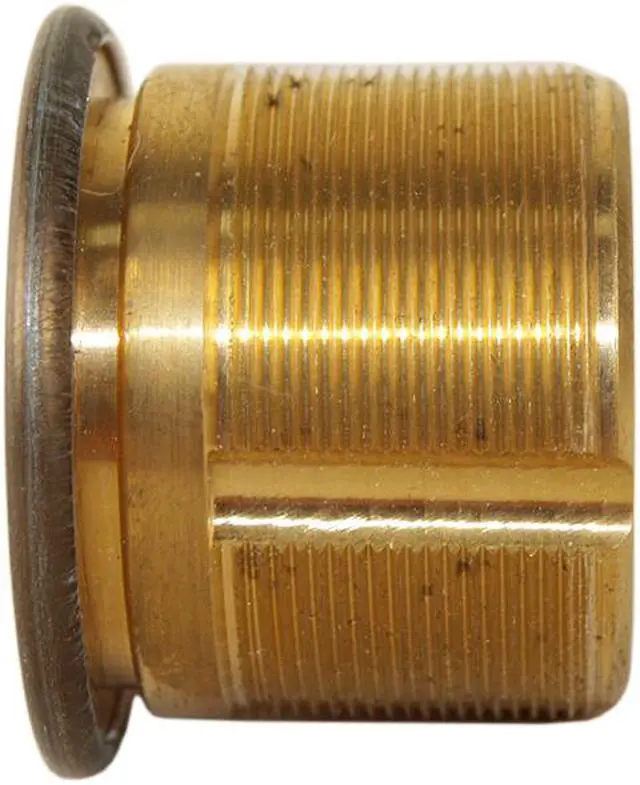 Alt view image 2 of 3 - Ilco 7160DC-46 Duranodic Solid Brass Replacement 1" Dummy Mortise Cylinder Lock
