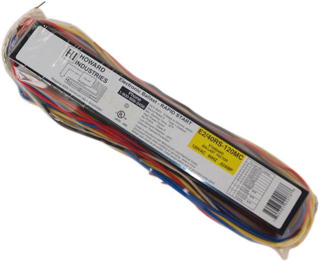 Alt view image 2 of 3 - 2 lamp Electronic Fluorescent Ballast F40 T12 Rapid Start 120 volt