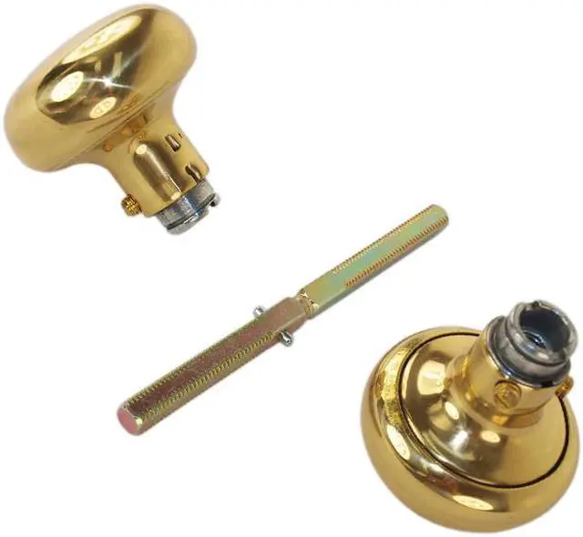 Alt view image 2 of 5 - Marks K9290/3 Polished Brass Knob Spindle Kit, A Replacement Trim For The Metro Mortise Cylinder