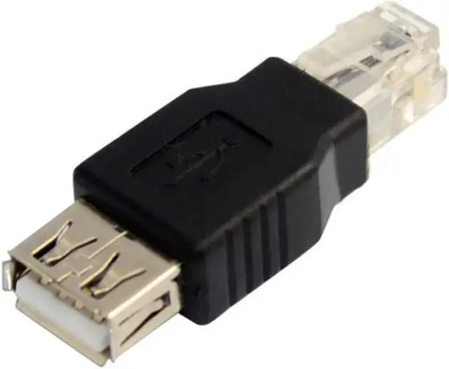 Alt view image 5 of 7 - Sonitek SN-U205 AF-RJ11 6P4C USB "A" Female To RJ11 6P4C Ethernet Network Converter Adapter Phone Cable Coupler