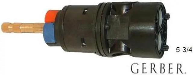 Alt view image 3 of 3 - Genuine OEM Gerber 97-231 Pressure Balance Cartridge & Control For GH-301 Replacement Shower Cartridge 5 3/4"