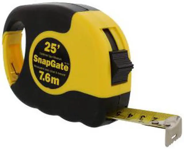 Alt view image 5 of 6 - SnapGate, 00105, 25' Carabiner Tape Measure, Easy Grip Rubberized