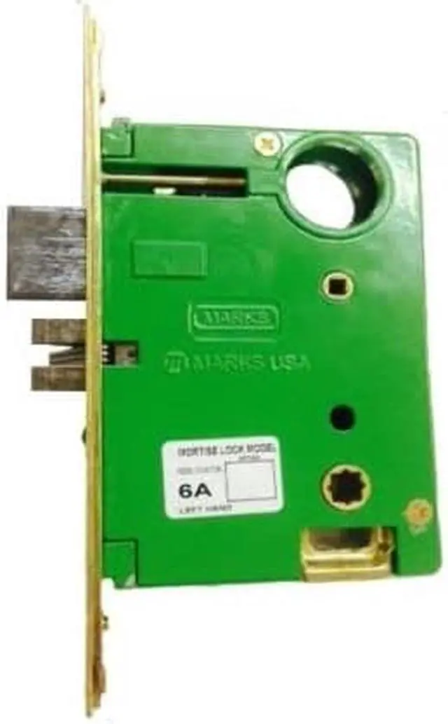 Alt view image 5 of 7 - Marks 6A/3, 6 Series Grade 2 for Handlesets Design, Polished Brass, Right Hand, Entrance Lock Set, Sectional Mortise Entry Lockset Body Only