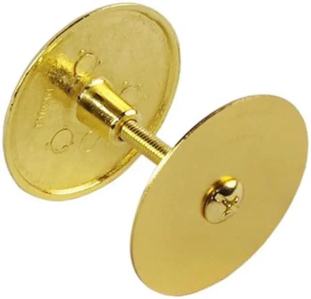 Alt view image 2 of 3 - Progressive 195BP Brass Plated Die Cast Dummy Rim Cylinder 1-3/4" Diameter