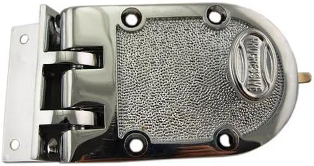 Main image of Progressive, 1786/26, Polished Chrome (US26), Grade 1 Jimmy Proof Deadlock Deadbolt Single Cylinder Lockset Lock Set, Angle Strike