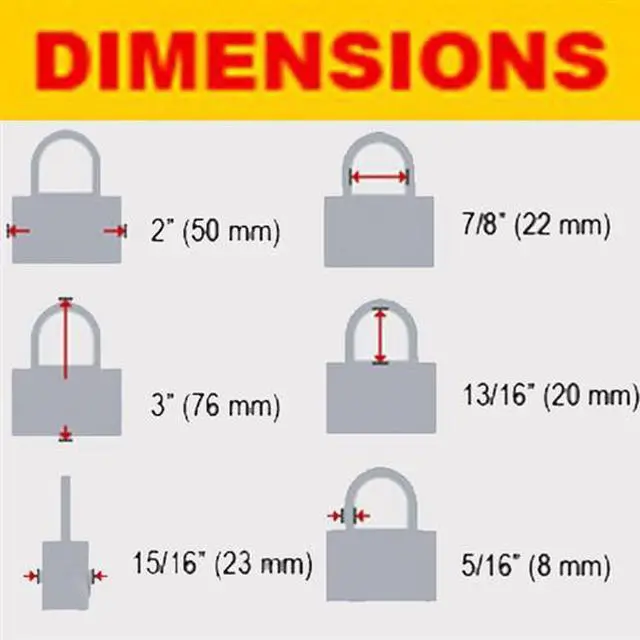 Alt view image 2 of 2 - Mul-T-Lock C08PC1 #8 C Series Pop Shackle Padlock Key Retaining 7/8" Clearance With High Security Original 006 Keyway (THE KEY IS NEEDED FOR CLOCSING)
