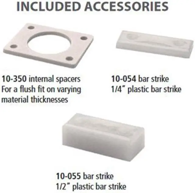 Alt view image 2 of 2 - Olympus 700S-118-26D Satin Chrome US26D Grade 1 Cabinet Door Lock For Schlage C Keyway
