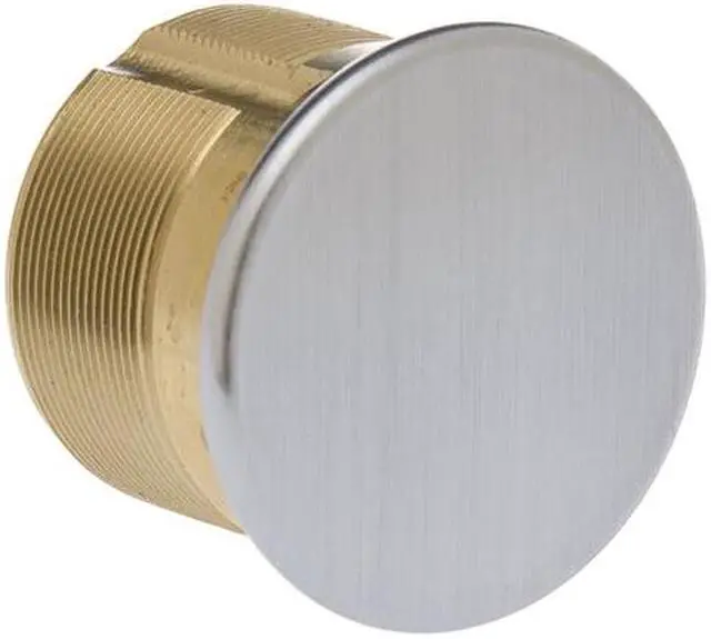 Main image of Ilco 7200DC-26D Satin Chrome US26D Solid Brass Replacement 1-1/4" Dummy Mortise Cylinder Lock
